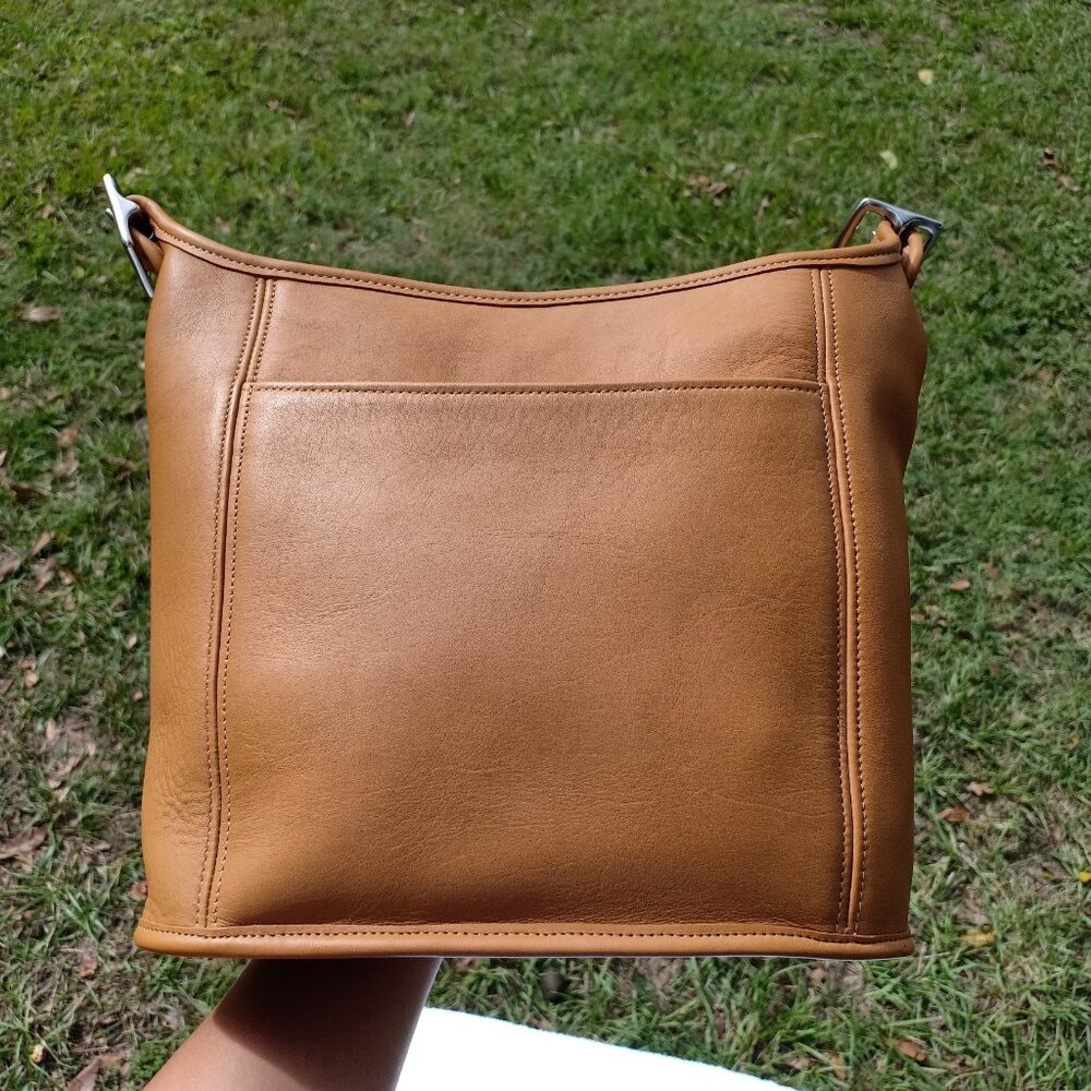 Vintage Coach 9816 Slim Duffle leather bag - Picture 3 of 10